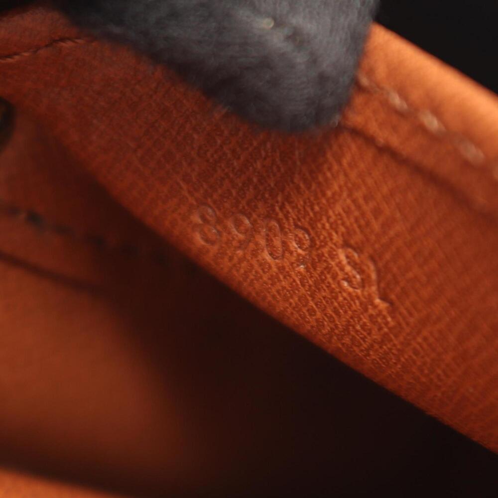 LOUIS VUITTON Authentic Brown Monogram Leather Shoulder Bag - Picture 5 of 11